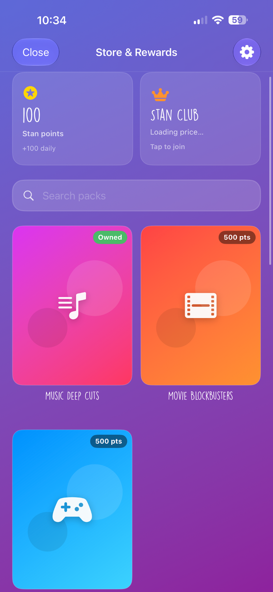 Stan multiplayer lobby